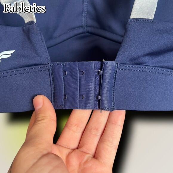 Pre-Owned Fabletics Sports Bra – Navy Blue | Size XXS - Picture 8 of 8